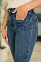 Mackenzie High Waist Flare with Vintage Pocket 24W Womens