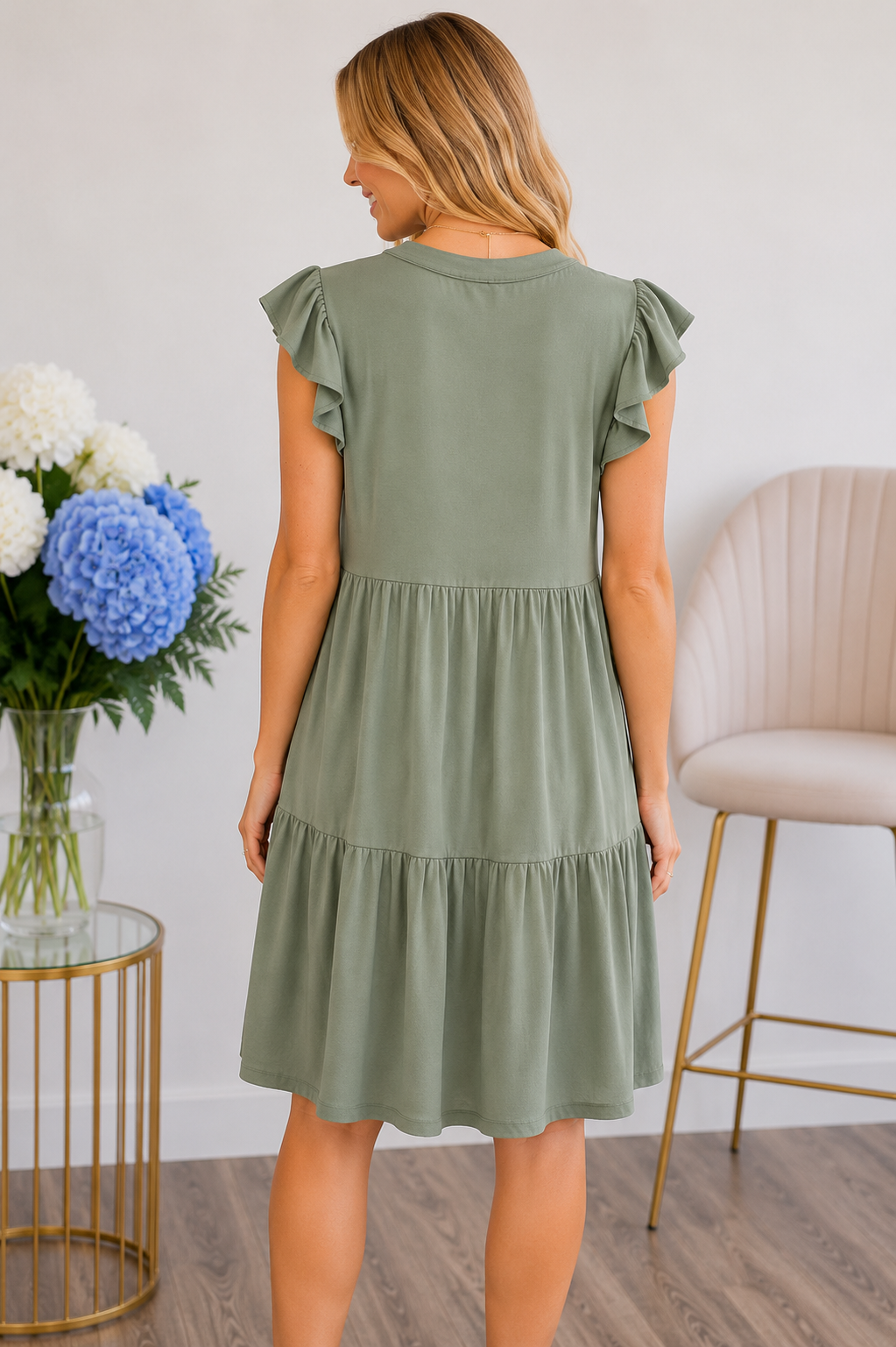Dear Scarlett Meadow Mist Lizzy Dress Dresses