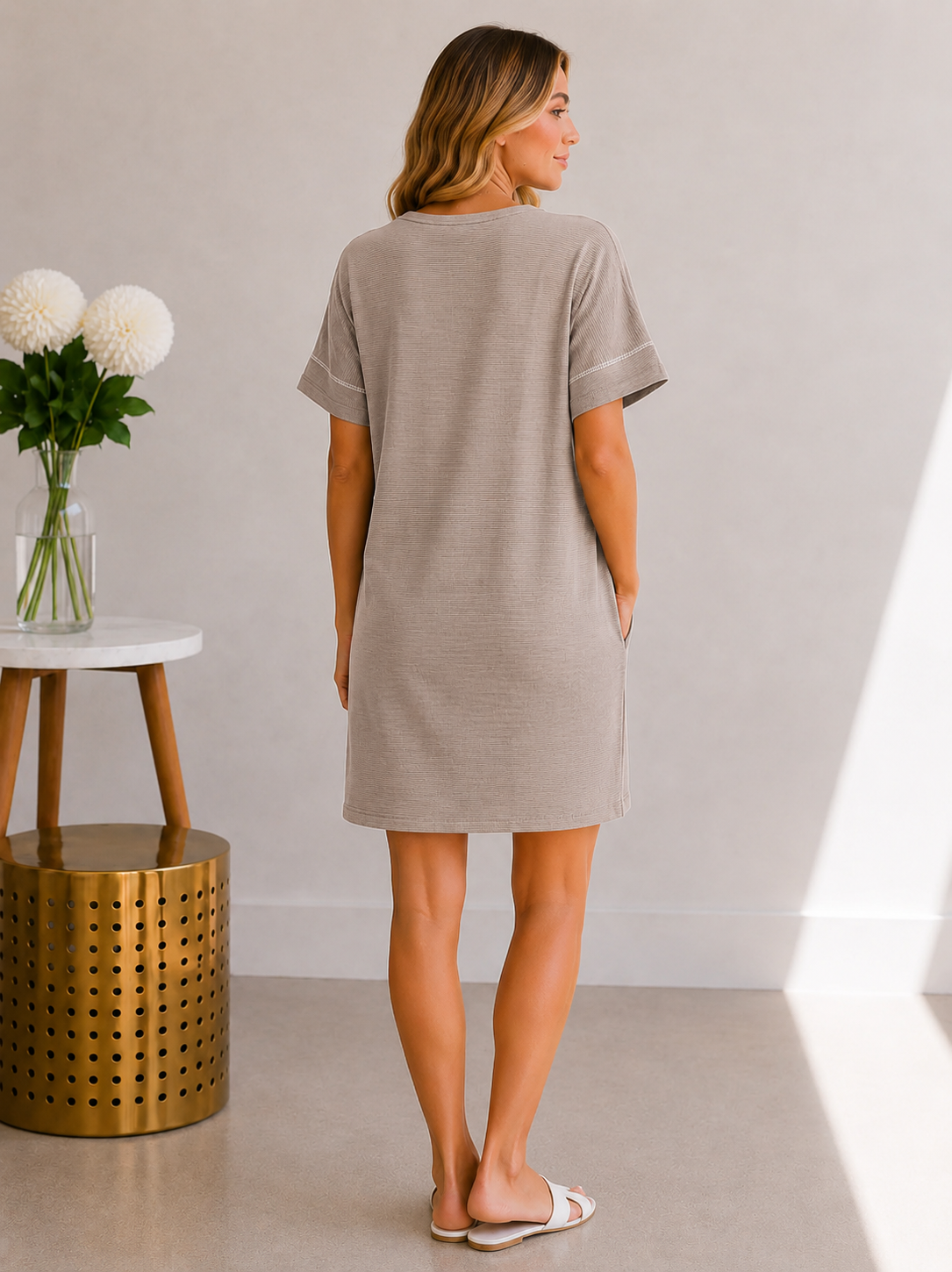 Celeste Mocha Moments Dress
