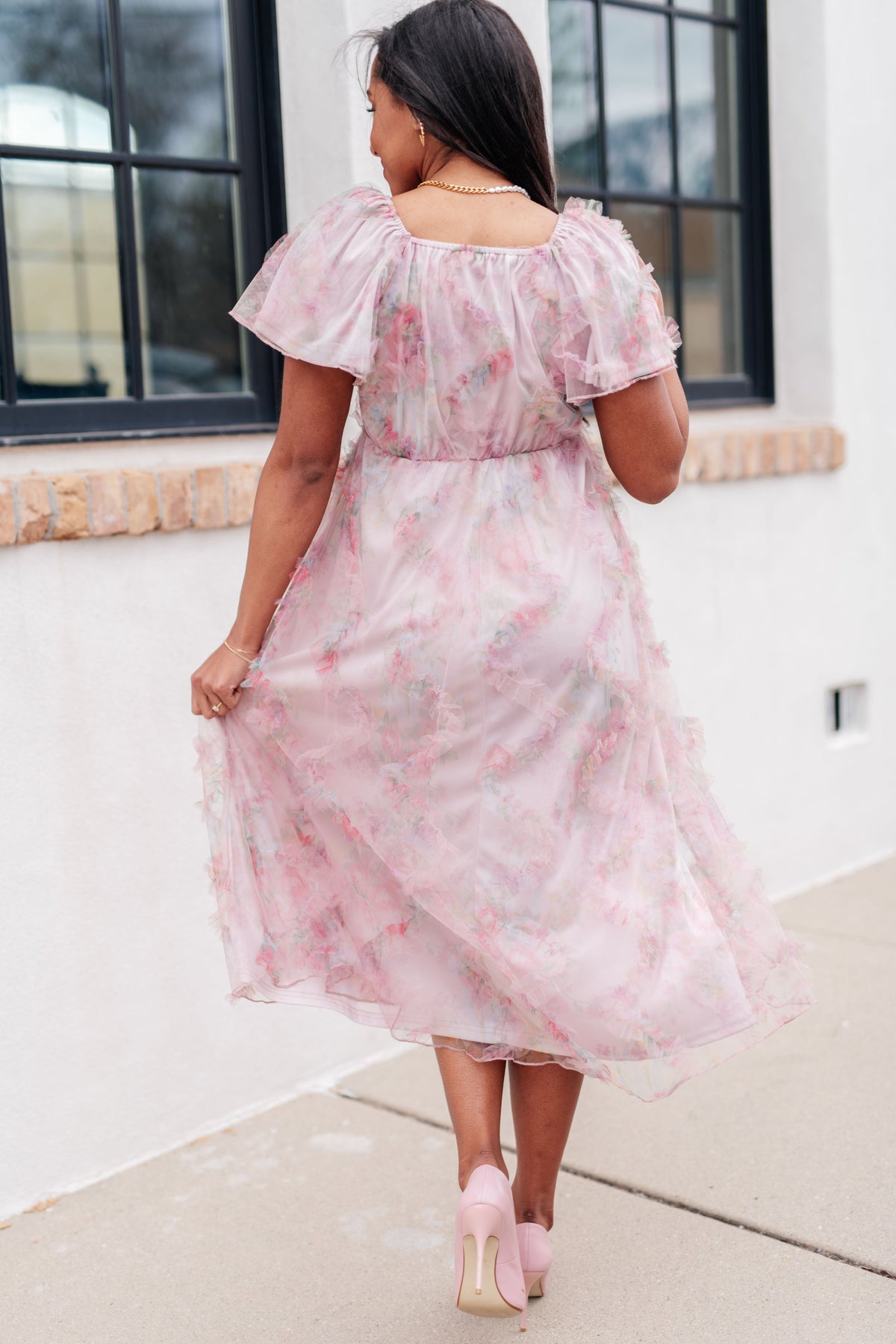 Polagram My Little Songbird Fluttersleeve Dress Dresses