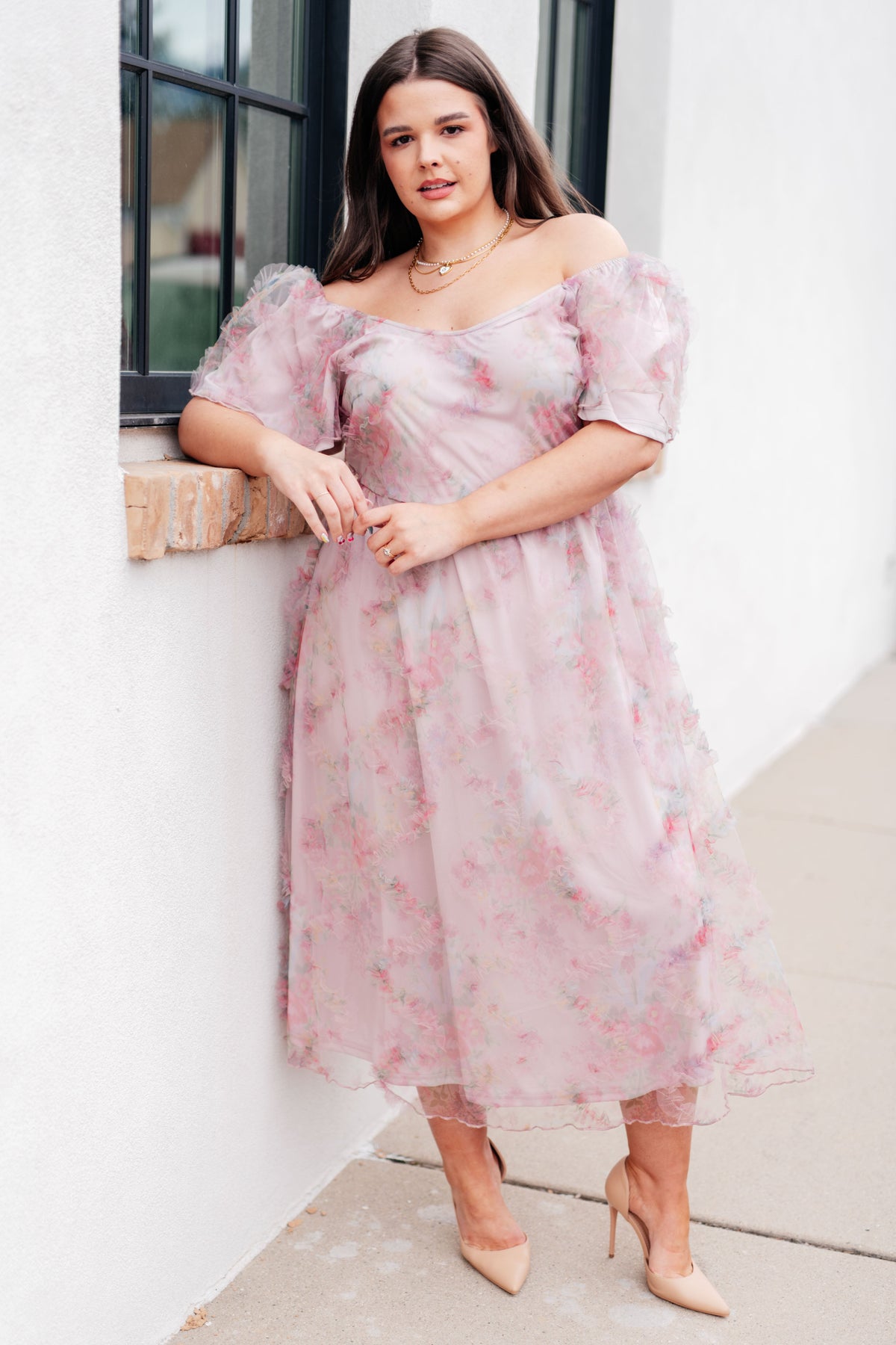 Polagram My Little Songbird Fluttersleeve Dress Dresses