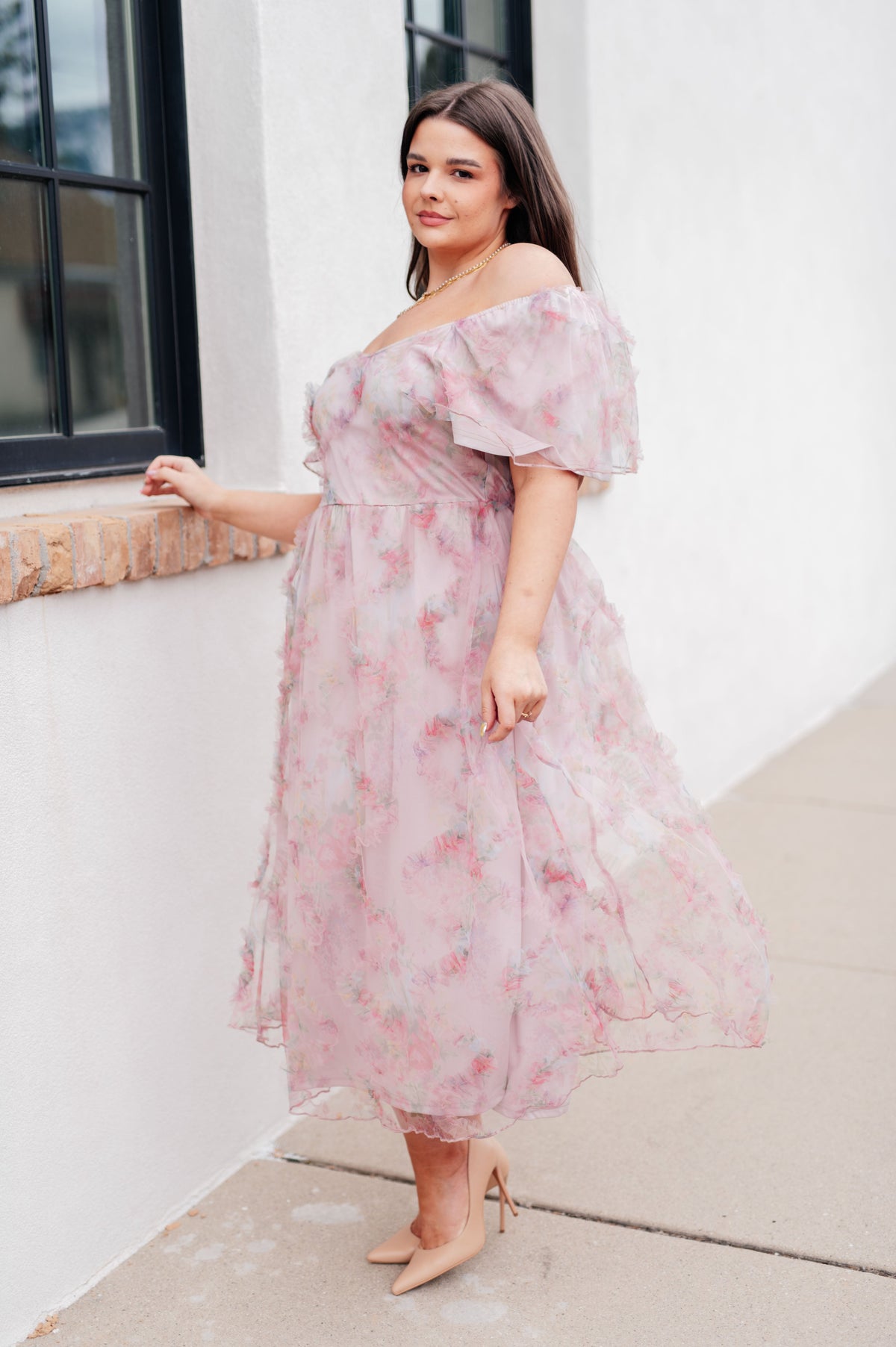 Polagram My Little Songbird Fluttersleeve Dress Dresses