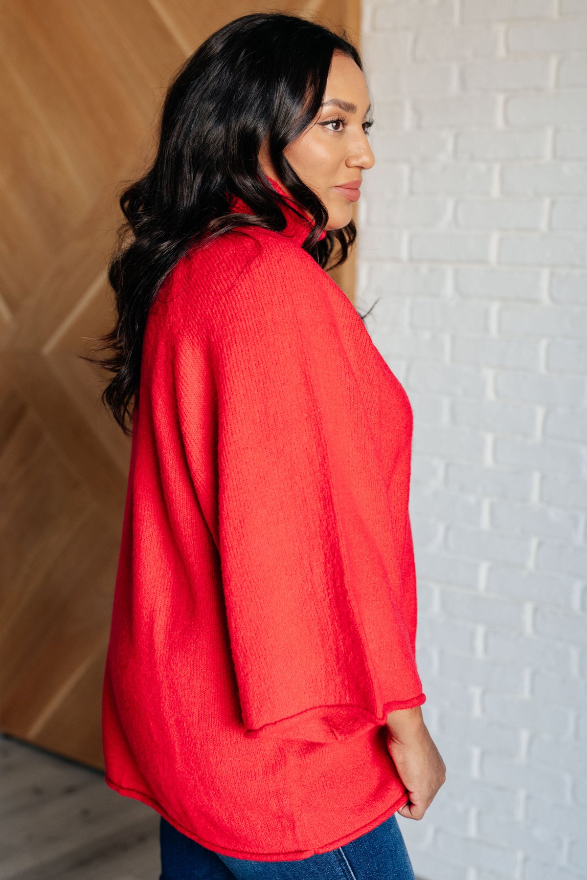 Jodifl Not Too Desperate Turtleneck Sweater Tops