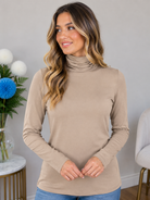 Zenana Perfect Layer Turtleneck 3X Tops