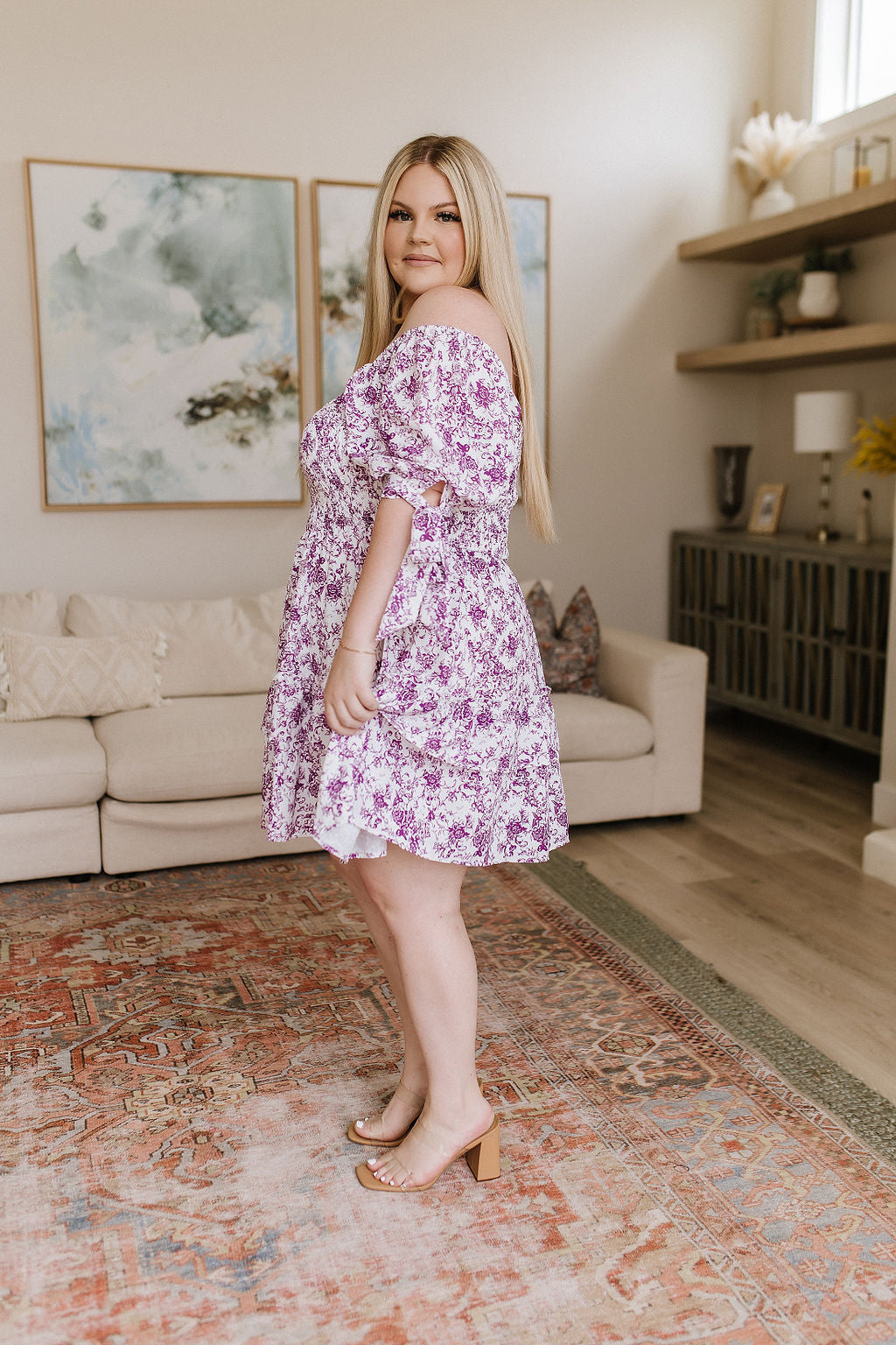 White Birch Pretty Little Thing Floral Dress Dresses