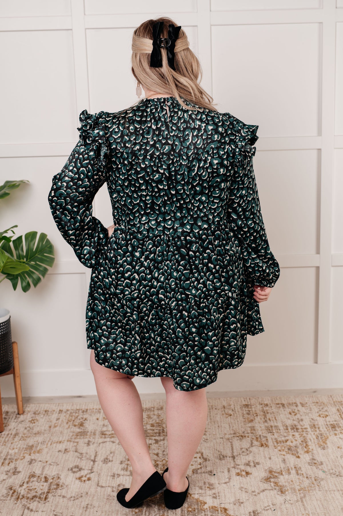 Jodifl Right As Rain Ruffle Detail Dress Dresses
