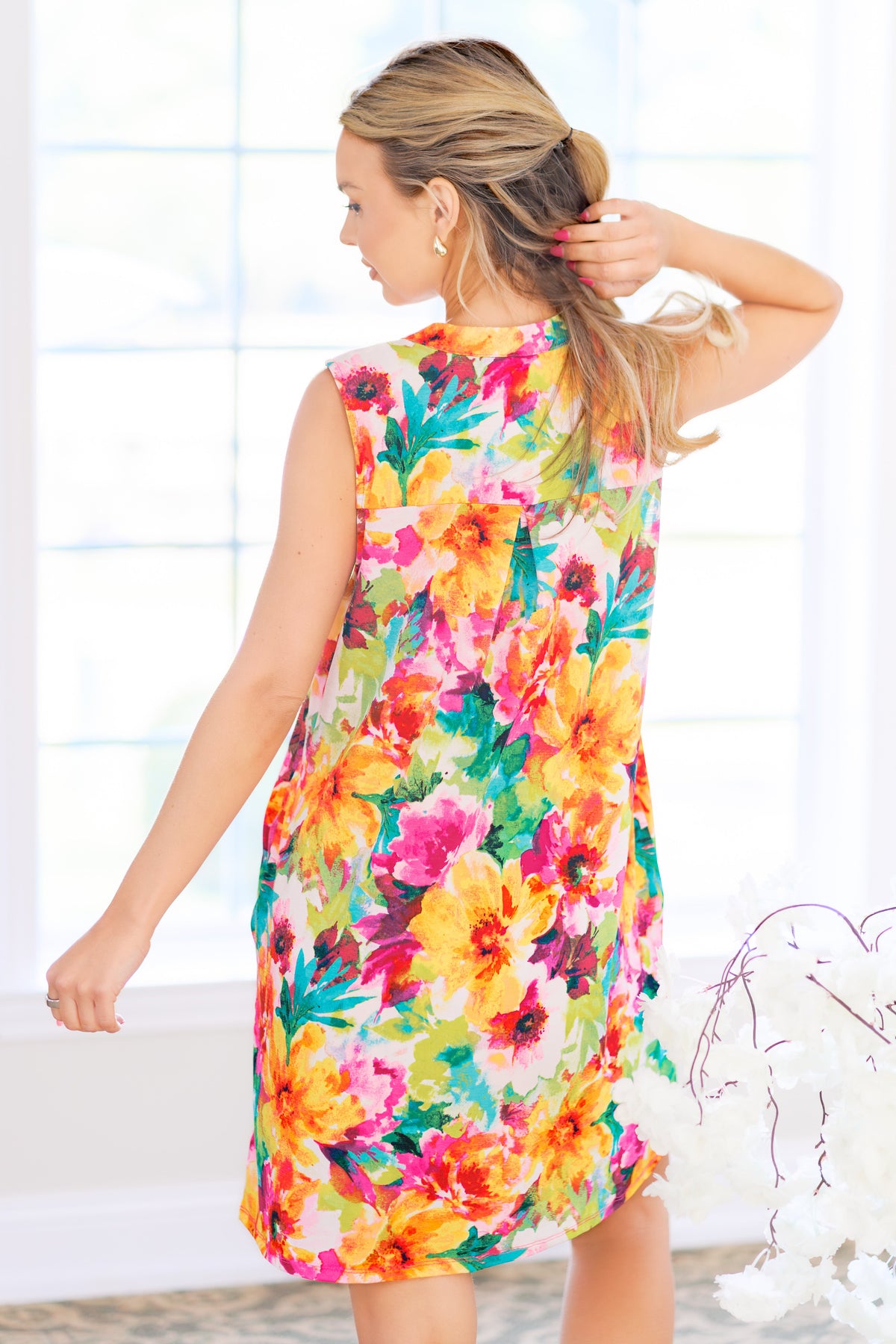 Dear Scarlett Tropical Bloom Dress