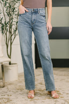 Judy Blue Sabrina High Waist TC Slim Straight Womens