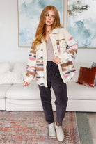 Very J Sedona Sunset Shacket Jackets