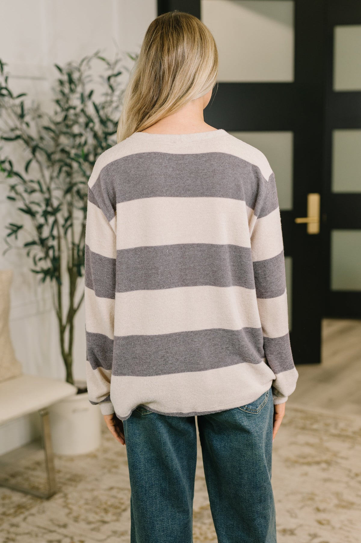 Zenana Selfishly Me Relaxed Pull Over in Pyrite Womens