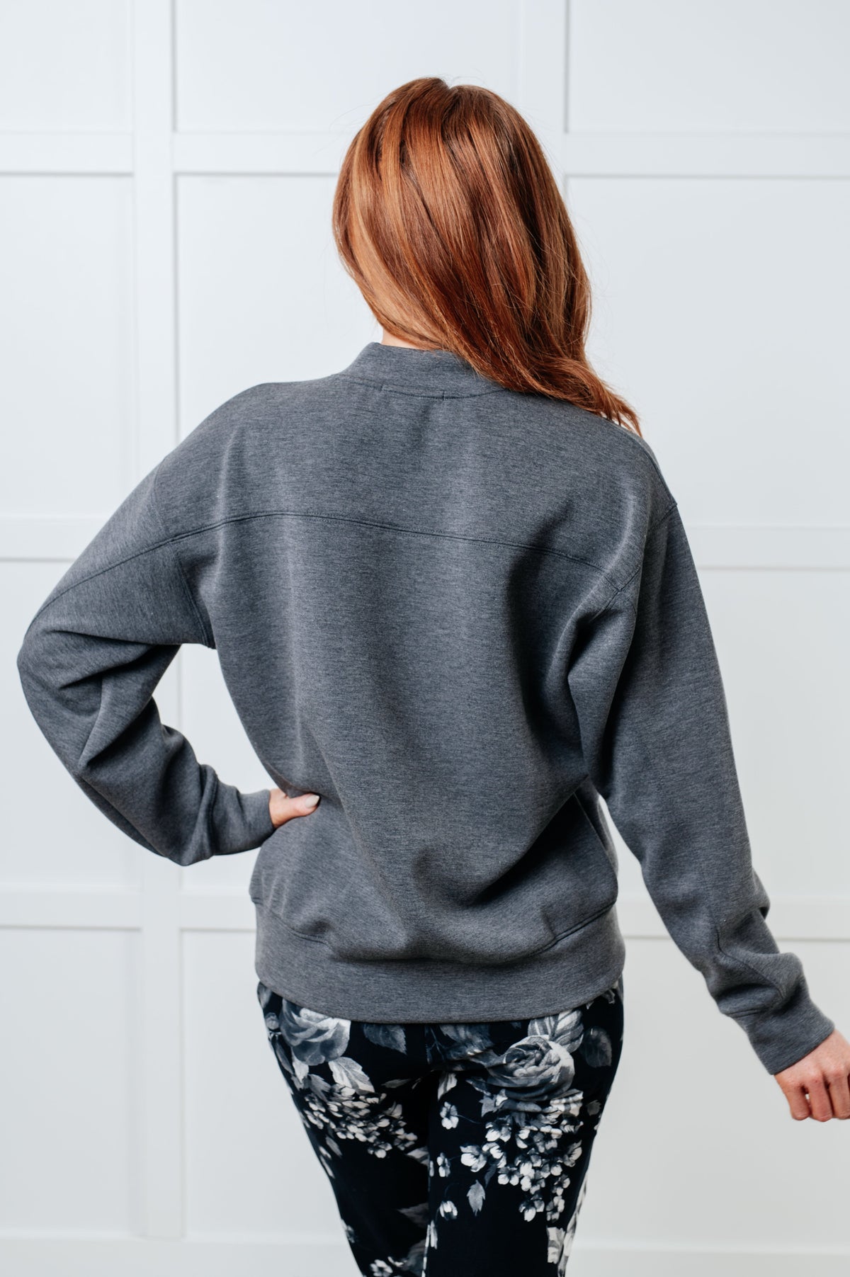Rae Mode Settle In Mock Neck Sweatshirt Tops
