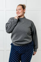 Rae Mode Settle In Mock Neck Sweatshirt Tops