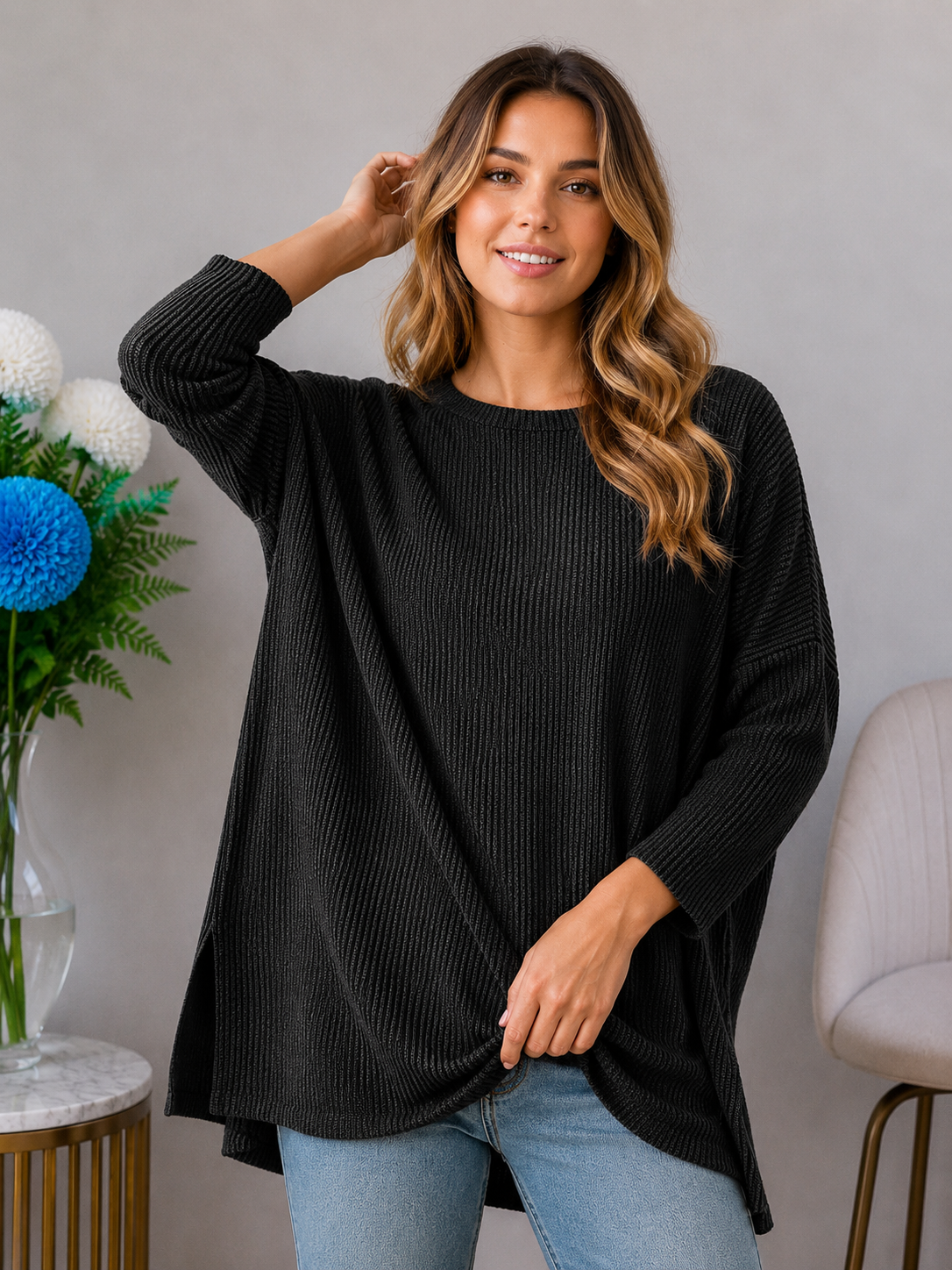 Heimish Slow Sundays Top L Tops