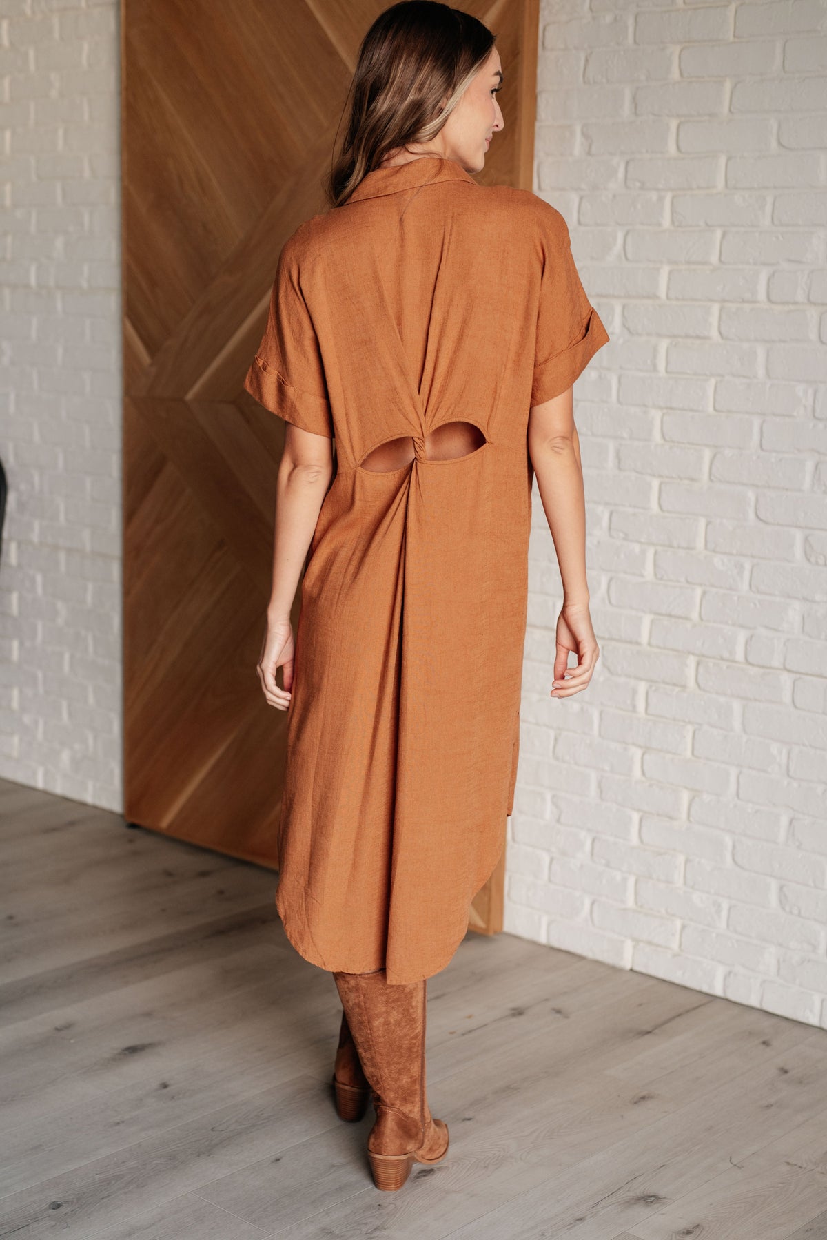 Jodifl Sure to Be Great Shirt Dress Dresses