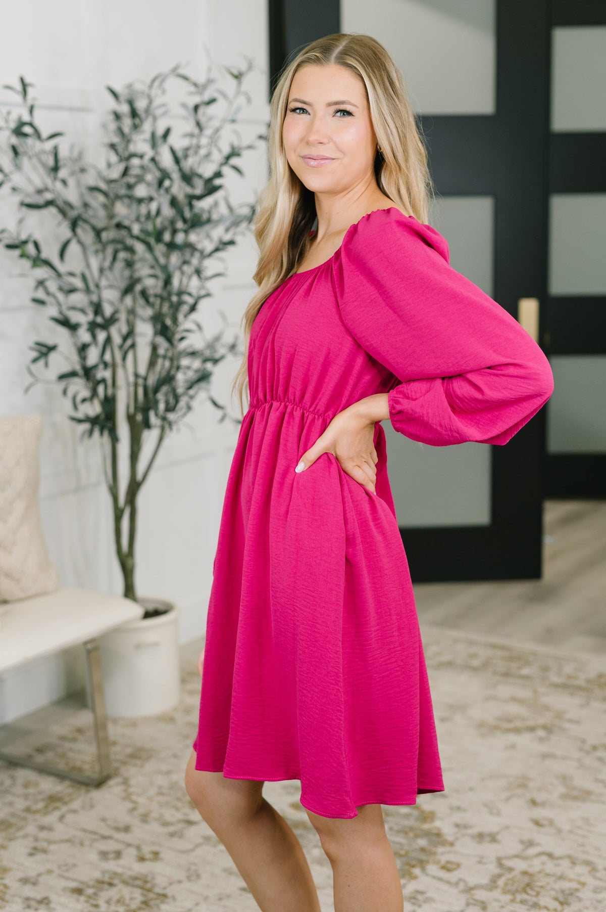 Heimish Take Me Out to Dinner Square Neck Dress Dresses