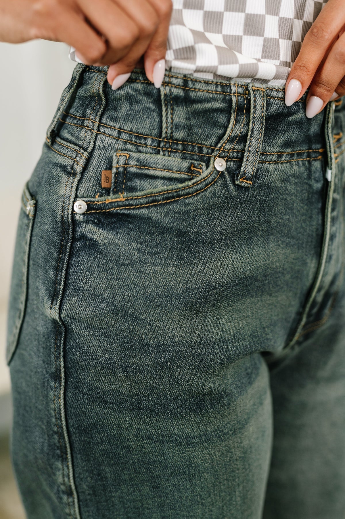 Teressa High Waist Marlow Jean with Hollywood Waist Womens