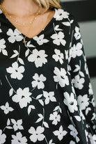 Haptics Time and Time Again Floral Blouse Tops