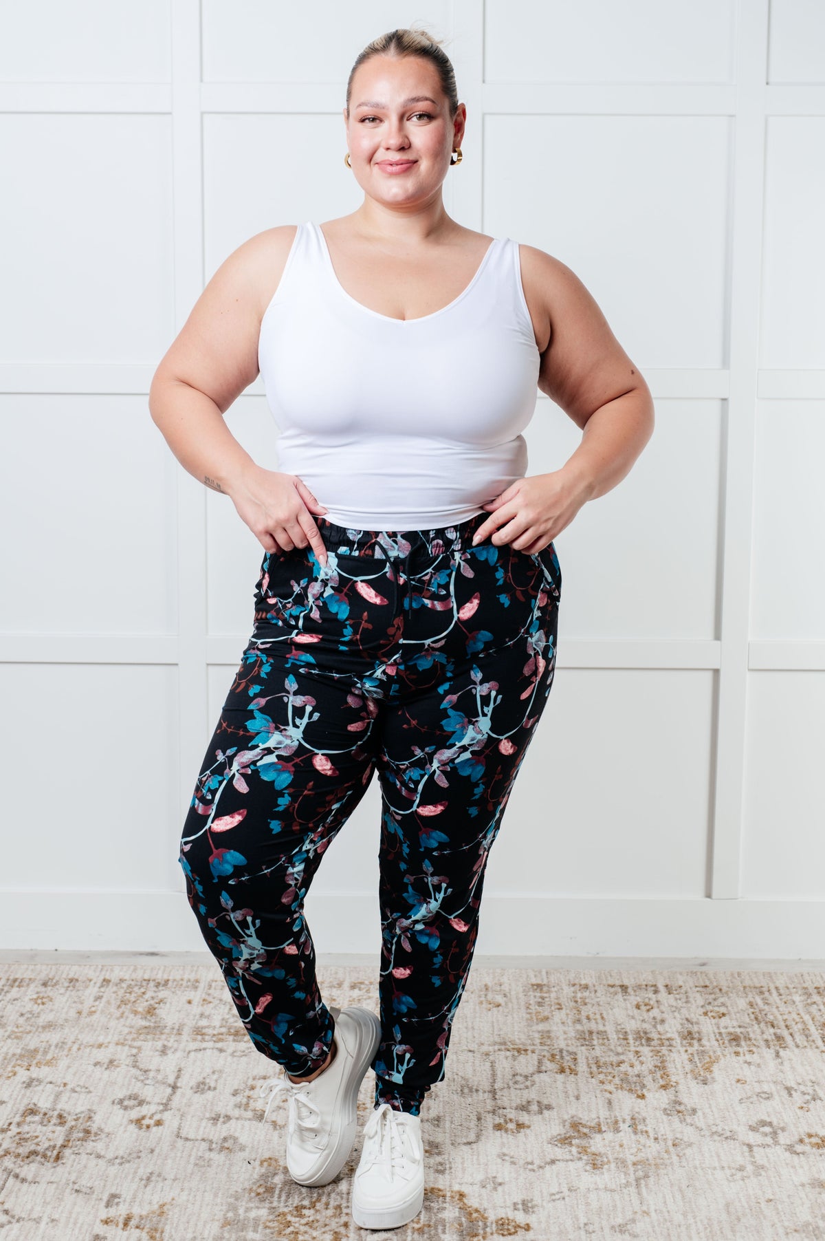Leggings Depot Your New Favorite Joggers in Luminescence Vine Bottoms