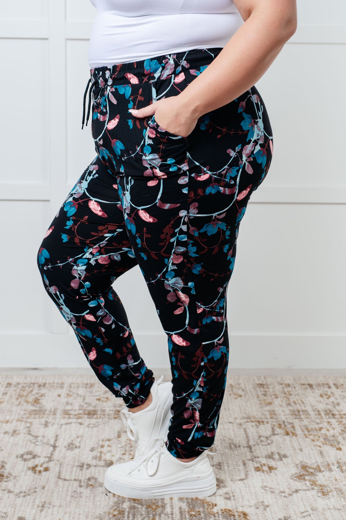 Leggings Depot Your New Favorite Joggers in Luminescence Vine Bottoms