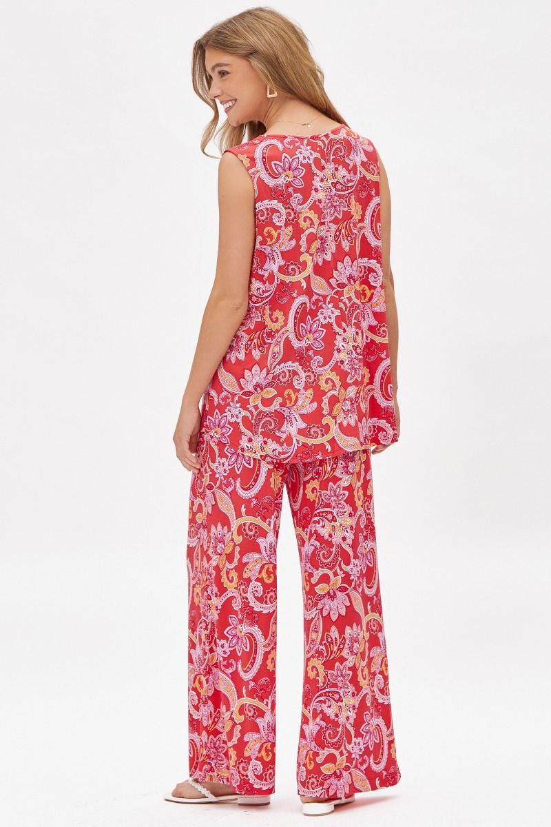 Dear Scarlett Sunkissed Set in Coral Womens