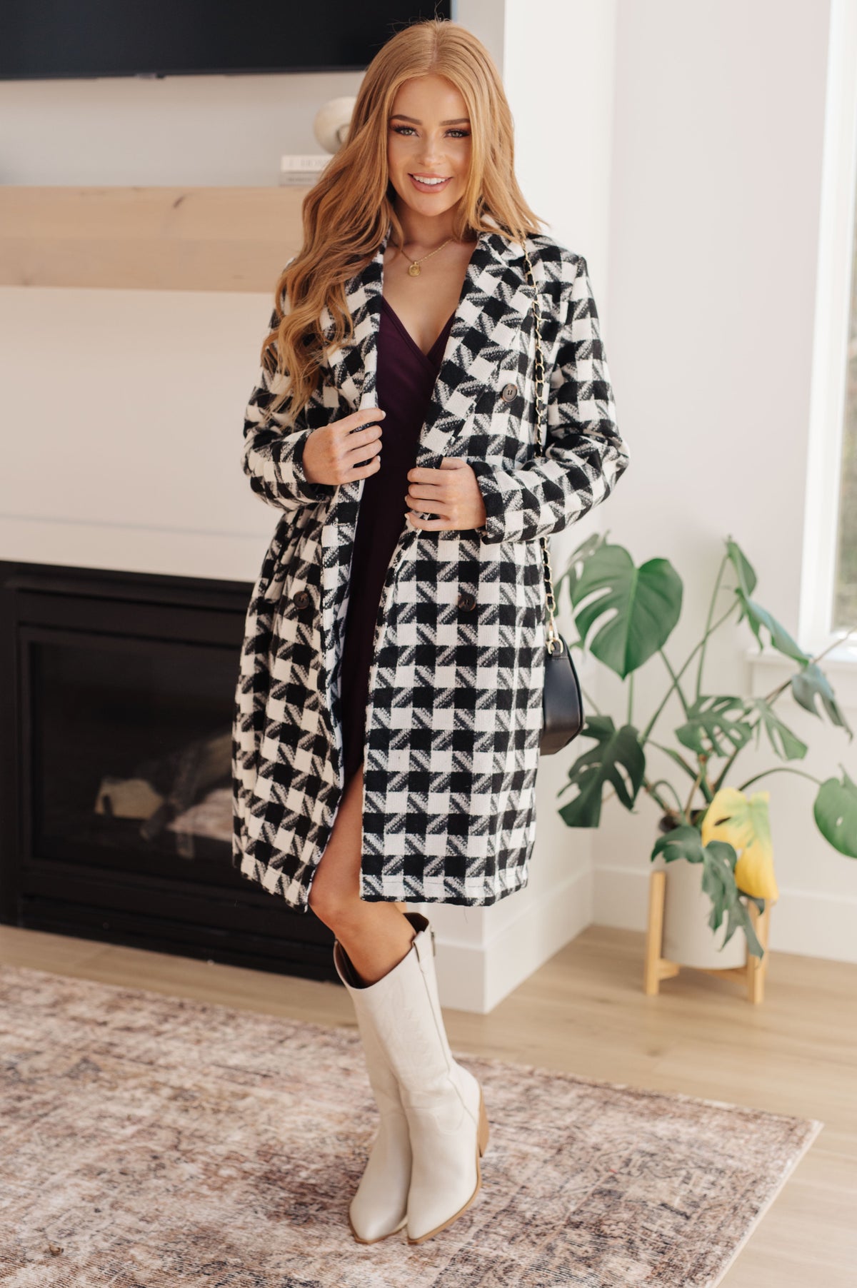 White Birch Solution to Everything Long Sleeve Skort Dress Dresses
